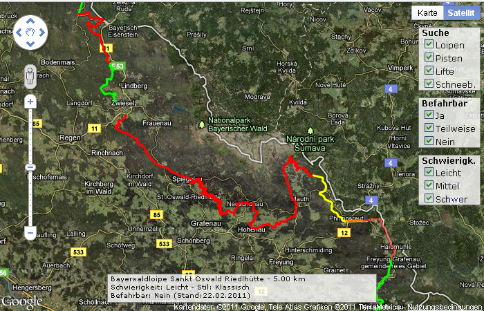 Bayerwaldloipe Arberland Nationalparkregion